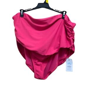 Pink bathing suit bottoms size 2X